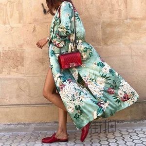 Floral Print Kimono